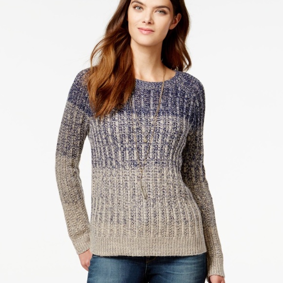 Lucky Brand Sweaters - {Lucky Brand} Marled Ombré Sweater
